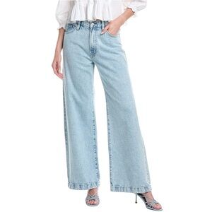 Hudson Jolene Light Blue Wide-Leg Jeans NWT Size 32